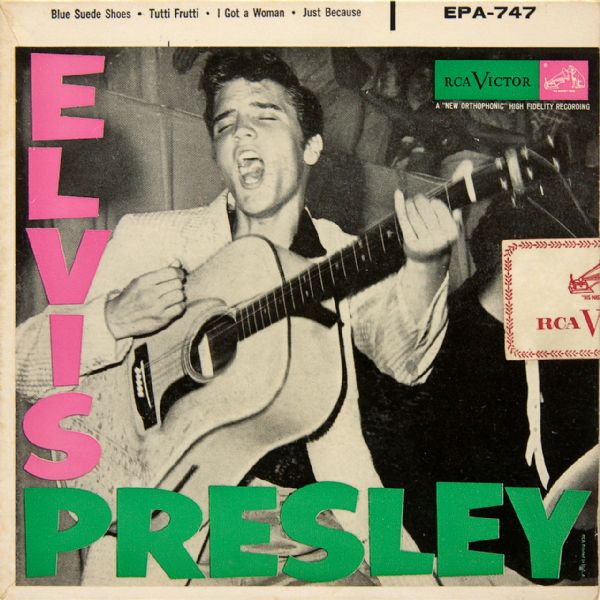 "Elvis Presley" 45 